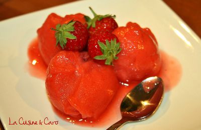 Sorbet Fraises