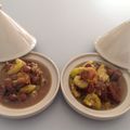 Tagine de boeuf aux fruits secs et courgettes 