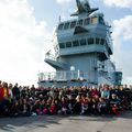 commémoration du centieme anniversaire de la bataille de DIXMUDE des fusillers-marins     