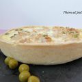 TARTE au THON et PETITS POIS