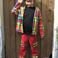 ensemble madras 8 ans sur commande