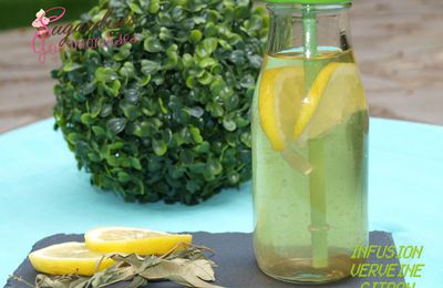  INFUSION VERVEINE ET CITRON { defi culinaire "le citron"}