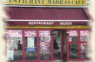 Restaurant Indien à Paris : le Madras Café