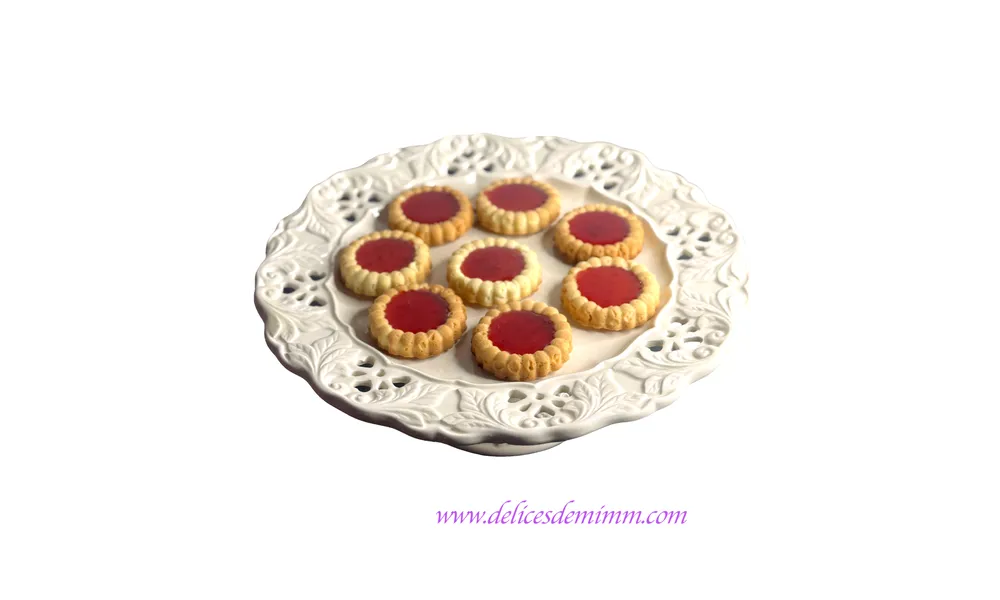 Biscuits tartelettes aux fraises