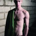  Editorial 'Spotting The Night' with Johnny George by Milan Vukmirovic for  L'Officiel Hommes Germany Spring/Summer 2011 issue 