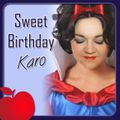 un Happy Blueday pour la plus Sweet des Karo