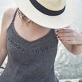 Top d'été tricoté : Aya Tank Top