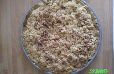 Tarte Bon Accueil sans gluten et sans lactose