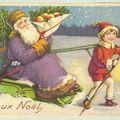 Carte de Noel à l'ancienne