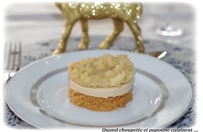 MINI TATINS DE POMMES & FOIE GRAS