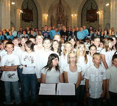 2011 - Concert à DOUBS avec l'harmonie "la Pastorale"