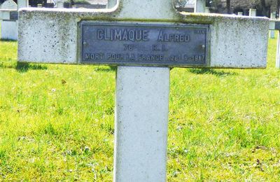 CLIMAQUE Alfred (Parnac) + 28/08/1917 Suippes (51)