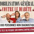 Mobilisation générale contre le diabète partout en France du 6 au 13 juin 2015