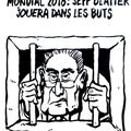 Mondial 2018, Sepp Blatter... -  par Riss - Charlie Hebdo N°1194 - 10 juin 2015