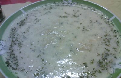 Soupe d'Asperges au Quinoa