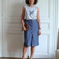 La jupe en jeans