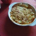 Crumble aux pommes