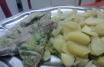 Veau, Endives et Pomme de Terre à la Vapeur