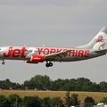 Aéroport Toulouse-Blagnac: JET2.COM ( YORKSHIRE CHANNEL EXPRESS): BOEING 737-377: G-CELB: MSN:23664/1326.