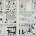 Une double planche de Tintin vendue plus de 800 000 euros aux enchères