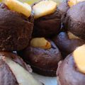 petits gateaux bananes-chocolat-poire