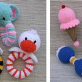 Baby Rattle Assortment - Lorraine Pistorio