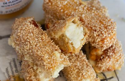 Feta panée au sésame #sansgluten
