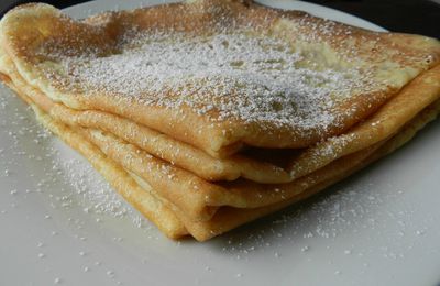 crêpes moelleuses de chouchie