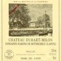 Pauillac Rouge 2002 Château Duhart Millon