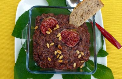 Tapenade de figues fraîches 