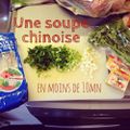 Une soupe chinoise en moins de 10mn