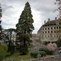 Le square Victor-Hugo et Le Château de Blois