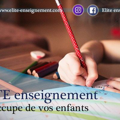 Bienvenue chez ÉLITE enseignement , le blog de l'école en ligne