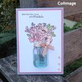 "Jar of flowers" Blog Hop !!
