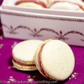 Macarons framboise et chocolat blanc