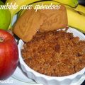 Crumble aux spéculoos