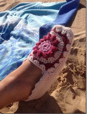 Mes petits chaussons aiment les voyages ,