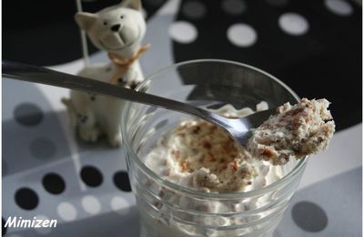 crème craquante au chocolat blanc