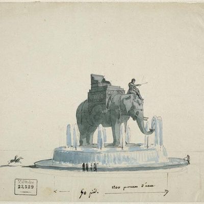 Babar en fontaine ou la cascade en chantier