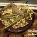 Nouilles chinoises sautées au boeuf