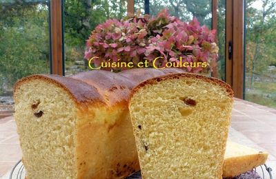 Brioche au levain et lait ribot, inspirée par La Nonna 