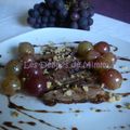 Magret de canard aux raisins