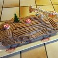 BÛCHE DE NOËL AU CACAO