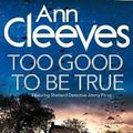 TOO GOOD TO BE TRUE, d'Ann Cleeves