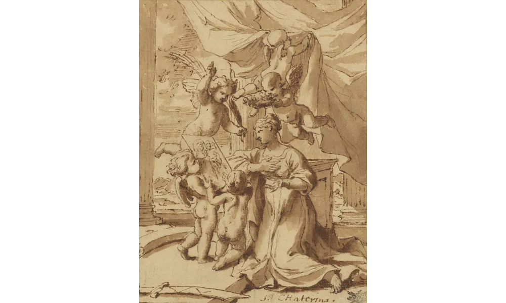 "Dessins Anciens et du XIXe siècle incluant une sélection de terres cuites. "La Pensée & le geste" chez Christie's Paris