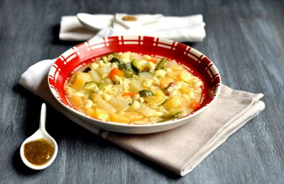 Soupe d'automne au pistou 