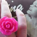 Bague fleur vintage