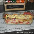 Lasagnes tomate basilic