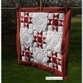 ♥ Un peu de patchwork et de quilt, appliqué main et patron de crayon FPP ♥