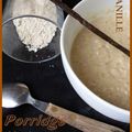 Porridge aux sons d'avoine/blé et vanille
